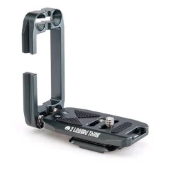 Hot Ellie PD Short Universal L-Bracket with Peak Design Capture-Compatible Base (Metallic Slate Gray) Tripod Accessories