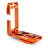 Best Ellie PD Short Universal L-Bracket with Peak Design Capture-Compatible Base (Copper Orange) Tripod Accessories