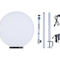 Fashion Verge Max Bi-Color Round LED Light Panel (White) Led Lights & Kits