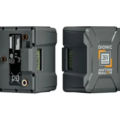 Fashion Dionic 240Wh 26V Gold Mount Plus Batteries with Dionic 26V LP4 Quad Gold Mount Plus Charger Kit Batteries & Power