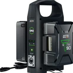 Hot Titon 90 2-Battery and Charger Travel Kit (Gold Mount) Camera Support Accessories