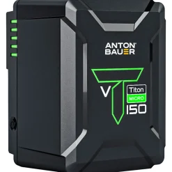 Fashion Titon Micro 150 V-Mount Two-Battery Kit with VM2 Charger Camera Support Accessories