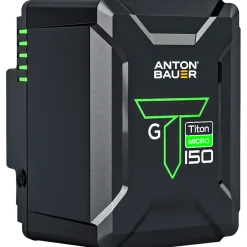 Outlet Titon Micro 150 Gold Mount Two-Battery Kit with GM2 Charger Camera Support Accessories