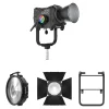 Best STORM 1000c Cine Kit with Skid Support, Fresnel, and Barndoors Monolight Strobe Heads & Kits