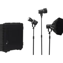 Online Storm 80c LED Monolight 3-Light Kit Monolight Strobe Heads & Kits