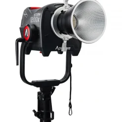 Online STORM 1200x Cine Kit with Skid Support, Fresnel, and Barndoors Monolight Strobe Heads & Kits