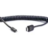 Outlet AtomFLEX Coiled Micro-HDMI to HDMI Cable (16 to 32 in.) Cables