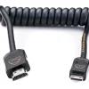 Discount AtomFLEX Coiled Mini-HDMI to HDMI Cable (12 to 24 in.) Cables