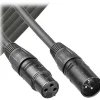 Online AT831410 3-pin XLR Male to 3-pin XLR Female Balanced Cable - 10 ft Audio Cables