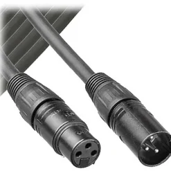 Online AT831410 3-pin XLR Male to 3-pin XLR Female Balanced Cable - 10 ft Audio Cables