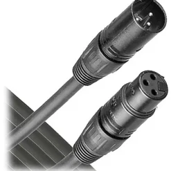 Fashion AT831450  3-pin XLR Male to 3-pin XLR Female Balanced Cable - 50 feet Audio Cables