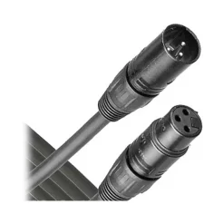 Hot 3-pin XLR Male to 3-pin XLR Female Balanced Cable 15 ft Audio Cables