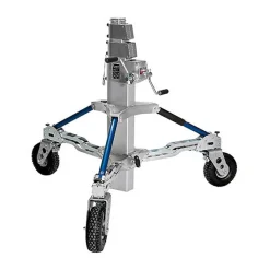 Best Long John Silver Jr. FF Stand with Braked Wheels (Steel, 11 ft.) Light Stands