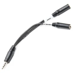 New i-Coustics HX-Mi TRRS Mic/Headphone Adapter for Smartphones & Tablets Audio Cables