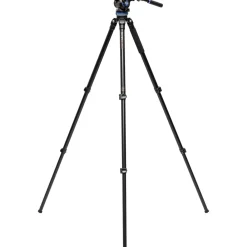 Best A373F Aluminum Single-Tube Tripod with S8Pro Fluid Video Head Video Tripods & Supports|Tripod Kits