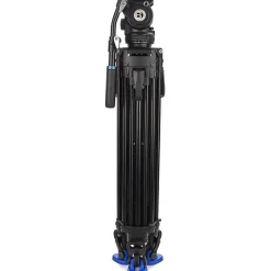 New A673LL Lightning Lock Tripod Kit with BV6H PLUS Head (Aluminum, 75mm Bowl) Video Tripods & Supports