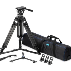 New BVX18 Carbon Fiber Pro Video Head and Tripod Video Tripods & Supports