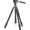 New KingPod 4-Section Tripod with FS36PRO Head (Carbon Fiber) Video Tripods & Supports