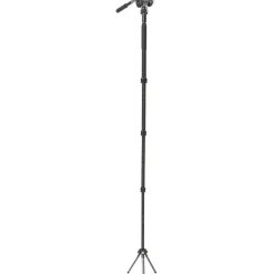 New KingPod 4-Section Tripod with FS36PRO Head (Carbon Fiber) Video Tripods & Supports