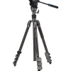 Hot Rhino S2PRO Video Tripod Kit with Flip Locks (Carbon Fiber) Video Tripods & Supports
