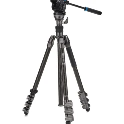 Hot Rhino S2PRO Video Tripod Kit with Flip Locks (Carbon Fiber) Video Tripods & Supports