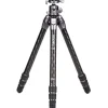 New Tortoise Columnless Carbon Fiber Three Series Tripod with GX35 Ball Head Tripod Kits
