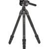 Fashion Tortoise 4-Section Tripod with FS36PRO Head (Carbon Fiber) Video Tripods & Supports
