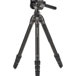 Fashion Tortoise 4-Section Tripod with FS36PRO Head (Carbon Fiber) Video Tripods & Supports