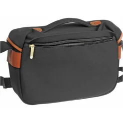Fashion Hadley Pro Camera Bag (Black w/ Tan Trim) Camera Bags