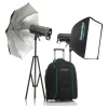 New Siros L 400Ws Battery-Powered 2-Light Outdoor Kit 2 Monolight Strobe Heads & Kits