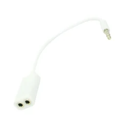 Best 4 Conductor 3.5mm Male to 2 3.5mm Stereo Female Adapter Phone Cables|Misc. Smartphone Accessories