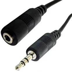 Discount 12 ft. 3.5mm Stereo Male to 3.5mm Stereo Female Mini Extension Cable Audio Cables