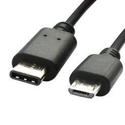 Fashion 3 ft. USB 2.0 Type C Male to USB Micro B Male Cable Cables