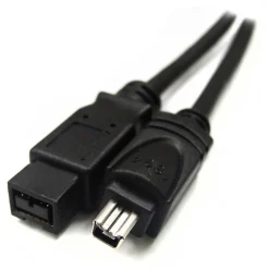 Fashion IEEE-1394 FireWire 9 pin Male to 4 pin Male (6 ft.) Cables