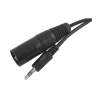 Fashion Male XLR to 3.5mm Stereo Plug (1 ft. Long) Audio Cables