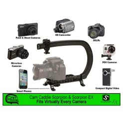 Clearance Scorpion EX Universal Stabilizing Camera Handle Video Stabilization