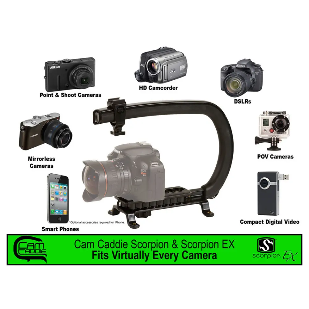 Clearance Scorpion EX Universal Stabilizing Camera Handle Video Stabilization