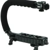 Sale Scorpion Jr. Triple Cold Shoe Mount (Black) Video Stabilization