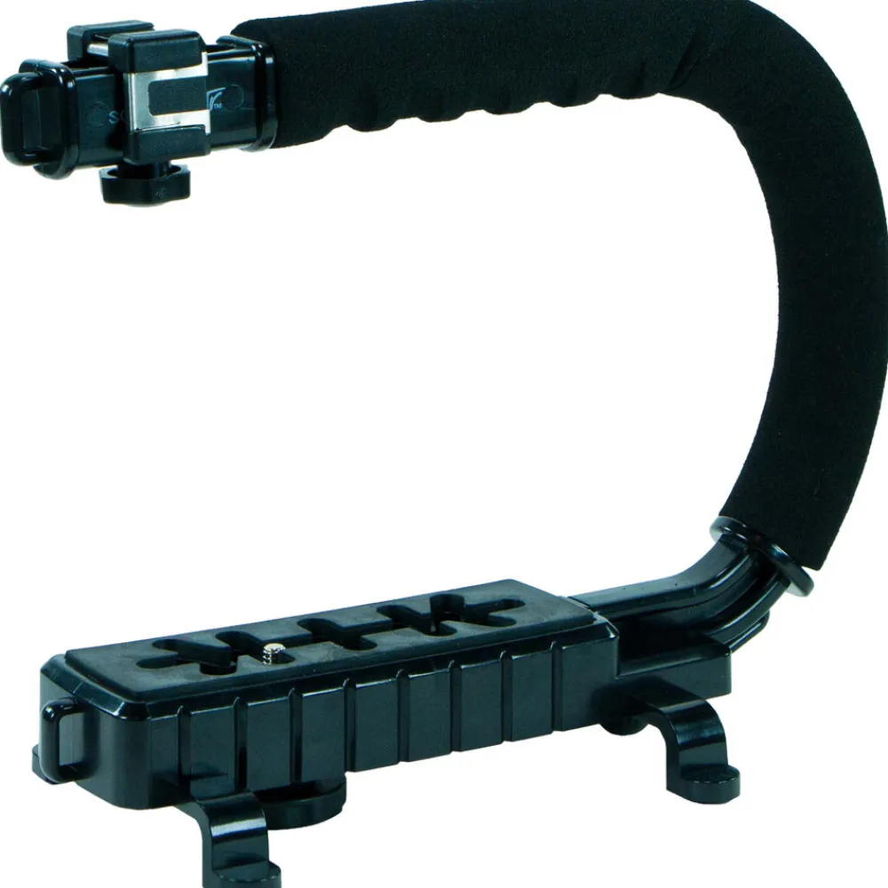 Sale Scorpion Jr. Triple Cold Shoe Mount (Black) Video Stabilization