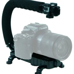 Sale Scorpion Jr. Triple Cold Shoe Mount (Black) Video Stabilization