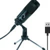 Best Veyda USB Condenser Microphone - Desktop Tripod Mount, Mic Windshield and USB Cable Microphones