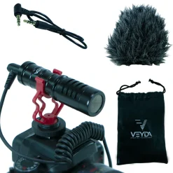 New Veyda VD-SG1 Compact Cardioid Shotgun Microphone for Smartphones and Cameras Microphones