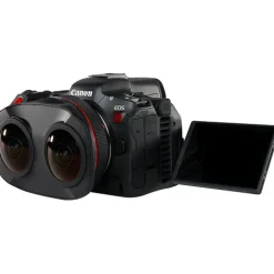 Best EOS R5 C VR Creator Kit with RF 5.2mm f/2.8 Dual Fisheye Lens Digital Cinema Cameras