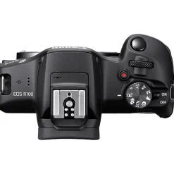 Online EOS R100 Mirrorless Digital Camera with 18-45mm Lens and 75-300mm Lens Mirrorless