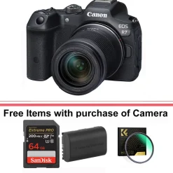 Outlet EOS R7 Mirrorless Digital Camera with 18-150mm Lens Mirrorless