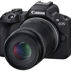 Best EOS R50 Mirrorless Digital Camera with 18-45mm and 55-210mm Lens (Black) Mirrorless