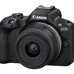 Best EOS R50 Mirrorless Digital Camera with 18-45mm and 55-210mm Lens (Black) Mirrorless