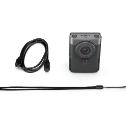 Discount PowerShot V10 Vlog Camera (Silver) Consumer Camcorders