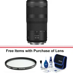 Fashion RF 100-400mm f/5.6-8 IS USM Lens with CarePAK PLUS Accidental Damage Protection Zoom Lenses