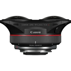 New RF 5.2mm f/2.8L Dual Fisheye 3D VR Lens Wide Angle